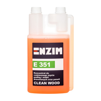 E 351 - Koncentrat do codziennego mycia podłóg i mebli drewnianych oraz paneli CLEAN WOOD