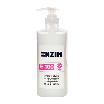 E 100 – Mydło w płynie do rąk i całego ciała MILK & HONEY 500ml