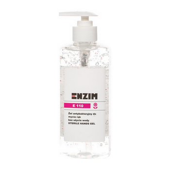 E 110 - Żel antybakteryjny do mycia rąk bez użycia wody STERILE HANDS GEL 500ml