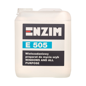 E 505 - Wielozadaniowy preparat do mycia szyb 5L WINDOWS AND ALL PURPOSE