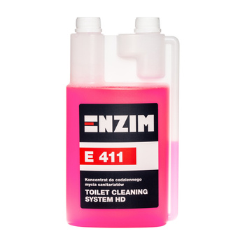 E 411 - Koncentrat do codziennego mycia sanitariatów TOILET CLEANING SYSTEM HD 1L