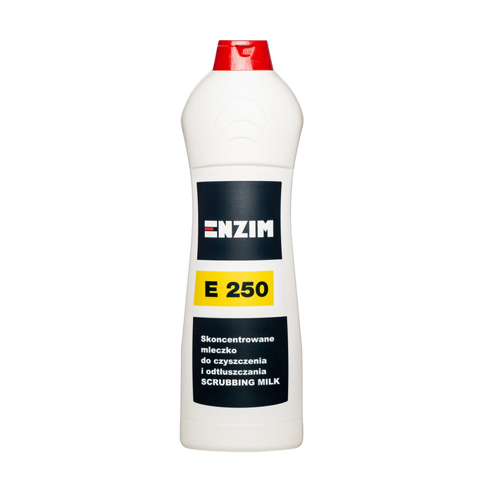 E 250 — Skoncentrowane mleczko do czyszczenia i odtłuszczania SCRUBBING MILK