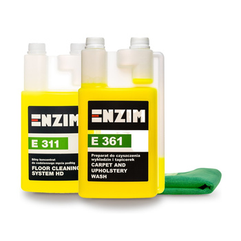 Zestaw - Błoto zostaje za progiem (E311 + E361 + Ścierka do podłóg Floor Cloth)