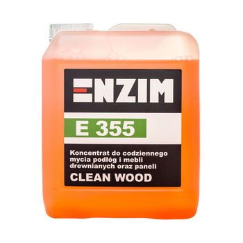 E 355 - Koncentrat do codziennego mycia podłóg i mebli drewnianych oraz paneli CLEAN WOOD